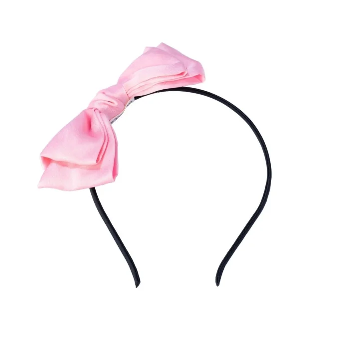 mini satin bow headband for sale